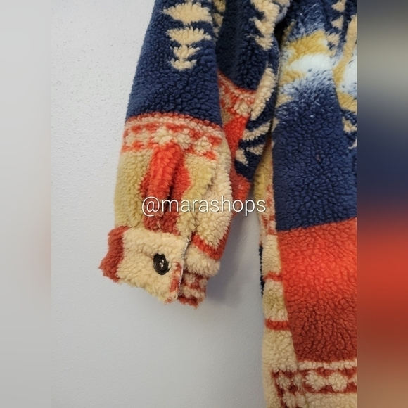 Pilcro Leopard Sherpa Duster Jacket - Picture 6 of 10